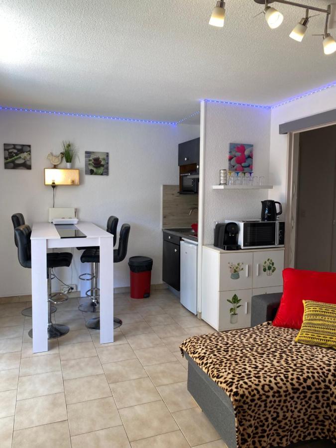T2 Rdc A Canet En Roussillon Europa 4 Pers ,Piscine,Clim, Tennis, Parking Exteriér fotografie