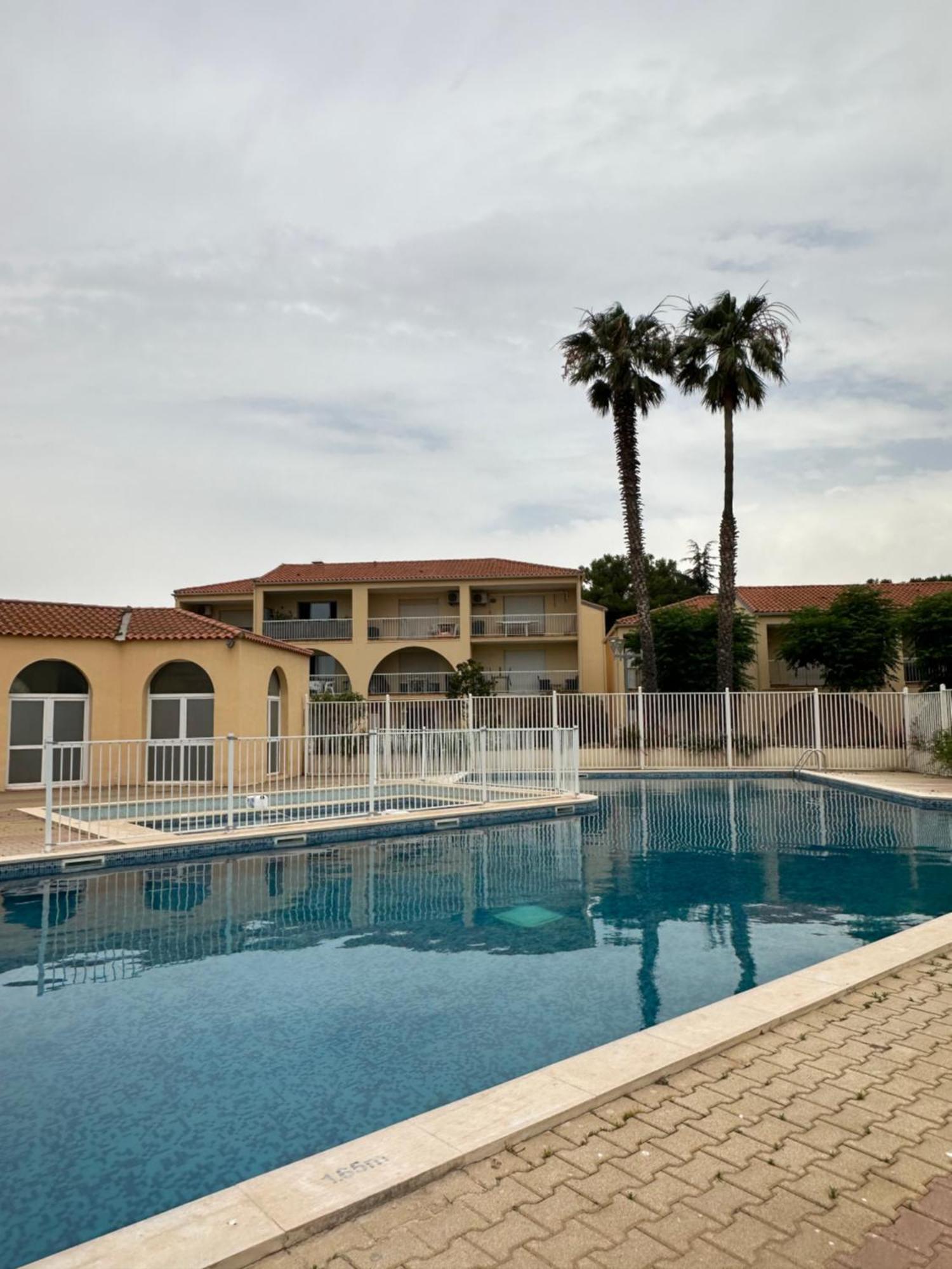 T2 Rdc A Canet En Roussillon Europa 4 Pers ,Piscine,Clim, Tennis, Parking Exteriér fotografie